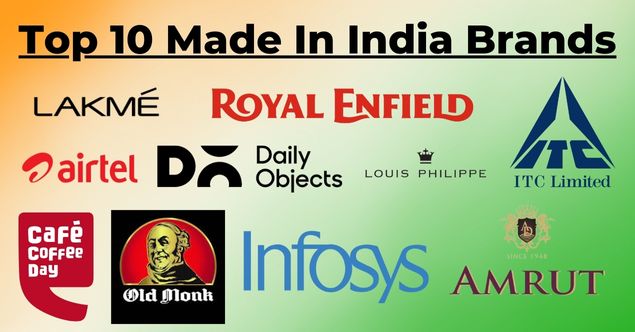Top 10 Made In India Brands